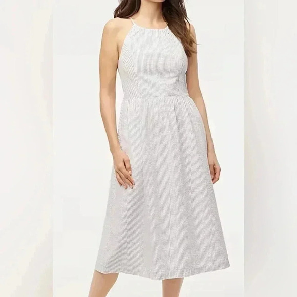 J Crew Halter Dress NWT - Picture 1 of 11